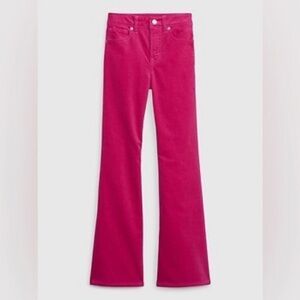 {GAP} High Rise 70’s Flare Velvet Pants